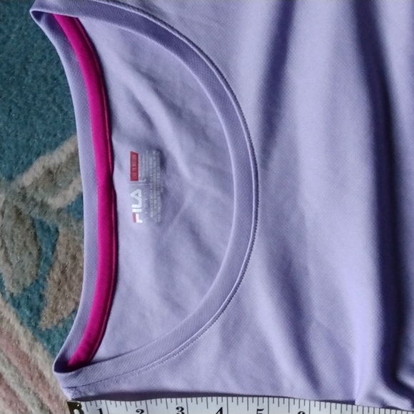 ๐ด3/$25 FILA SPORT ACTIVEWEAR TOP,SHORT SLEEVE EUC - Picture 6 of 7